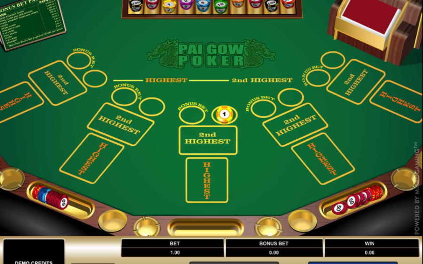 Pai Gow Poker Strategy